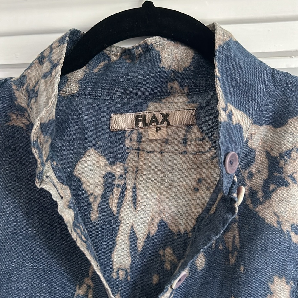 Flax Linen Button-Up - image 3